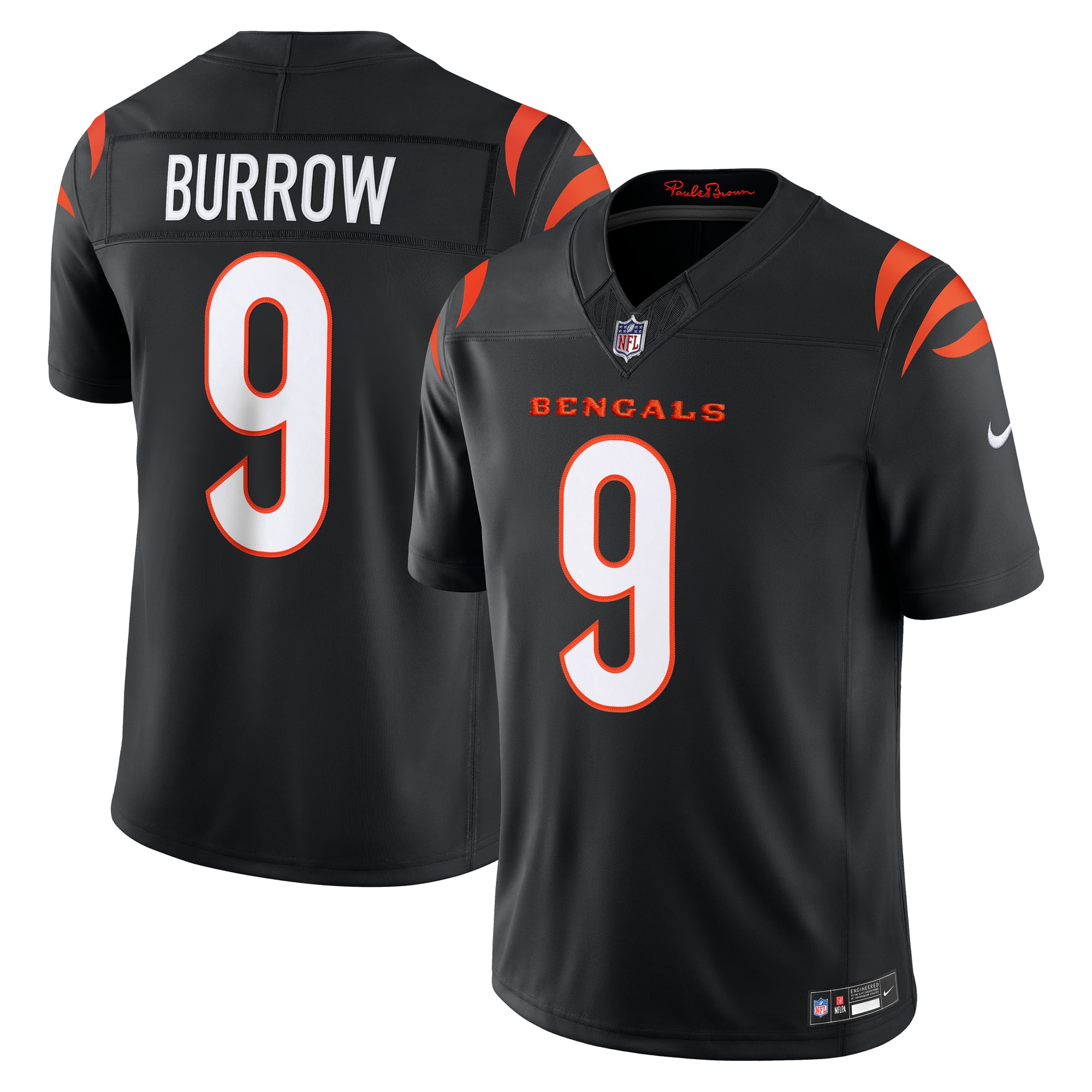 Camiseta Nike de local limitada de los Cincinnati Bengals - Joe Burrow - Hombre