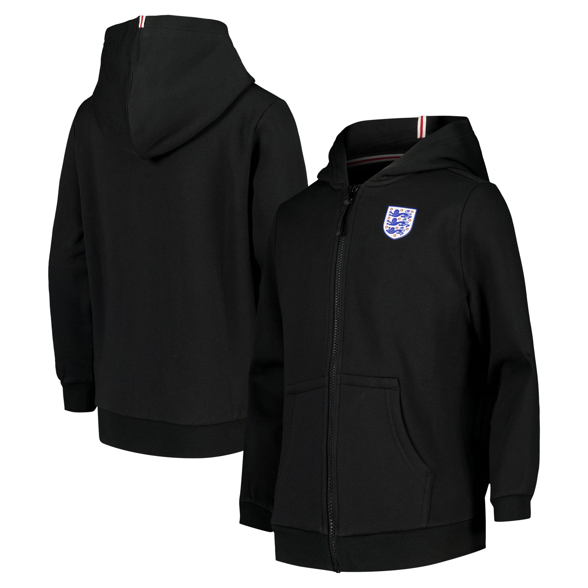 England Classics Core Full Zip Hoodie - Black - Kids