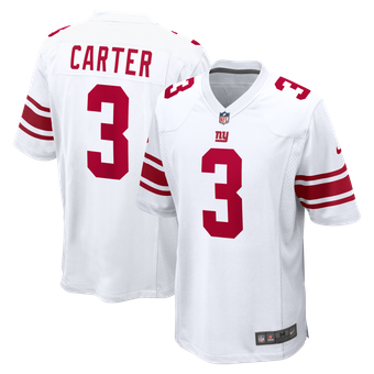 Men's Nike Abdul Carter  White New York Giants  Game Jersey