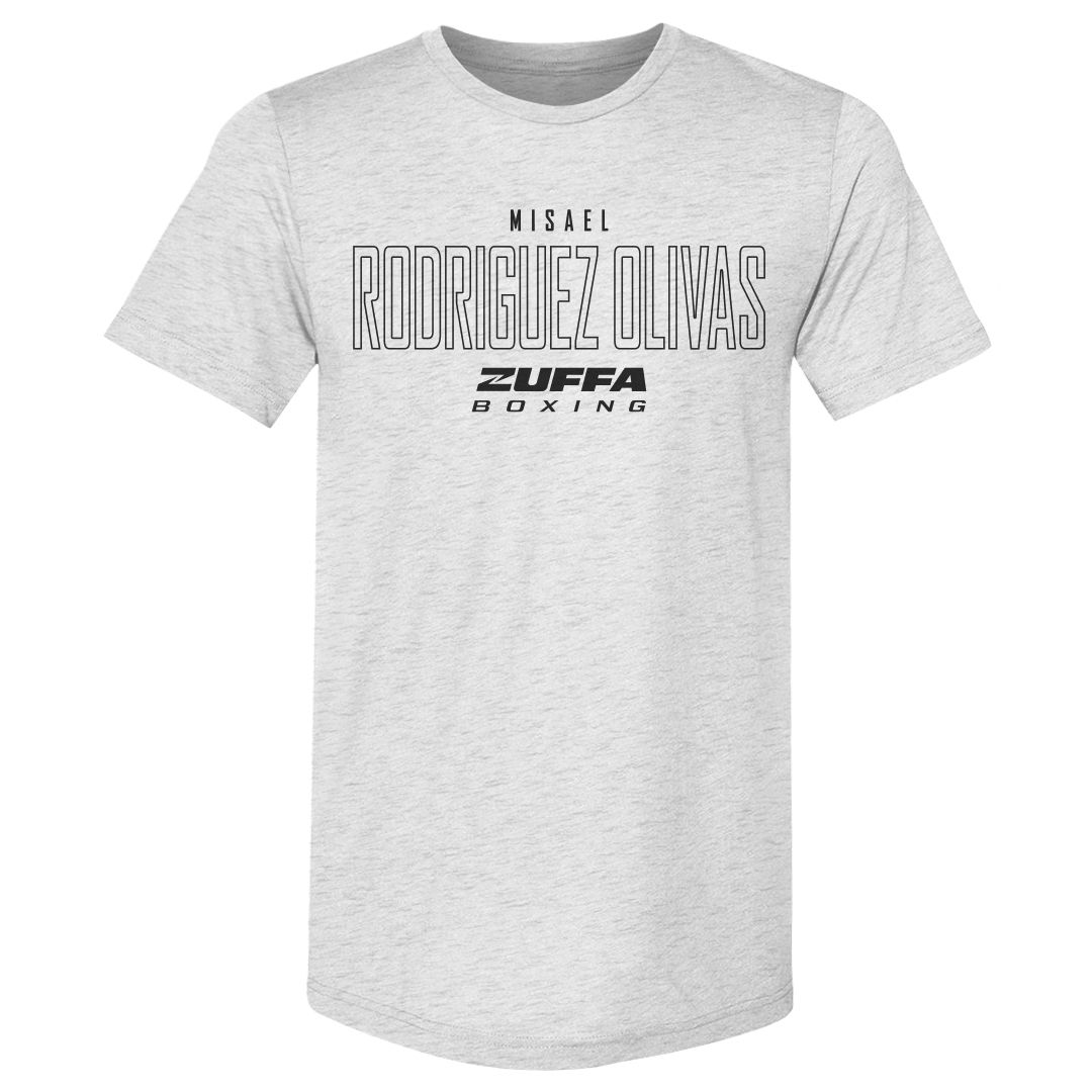 Men’s 500 Level Ash Misael Rodriguez Zuffa Boxing Premium Tri-Blend T-Shirt Men’s 500 Level Ash Misael Rodriguez Zuffa Boxing Premium Tri-Blend T-Shirt
