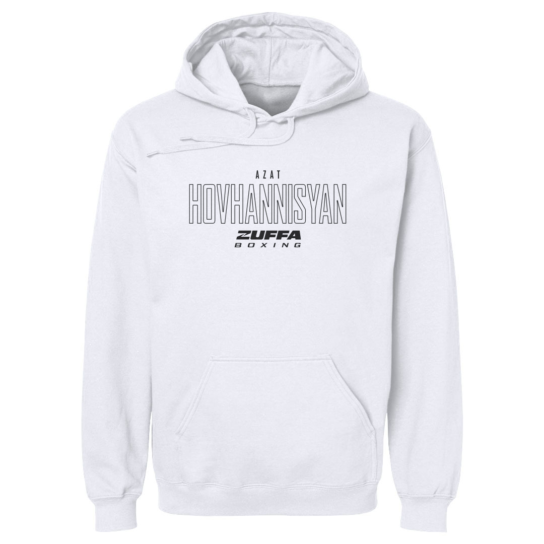 Men’s 500 Level White Azat Hovhannisyan Zuffa Boxing Hoodie