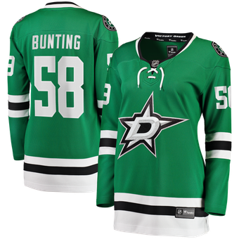 Women's Fanatics Michael Bunting Kelly Green Dallas Stars Home Breakaway Jersey