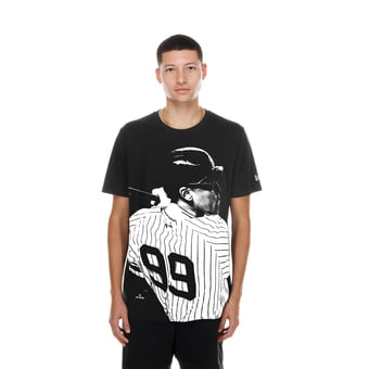 Men's New Era Aaron Judge Black New York Yankees Oversized Graphic T-Shirt