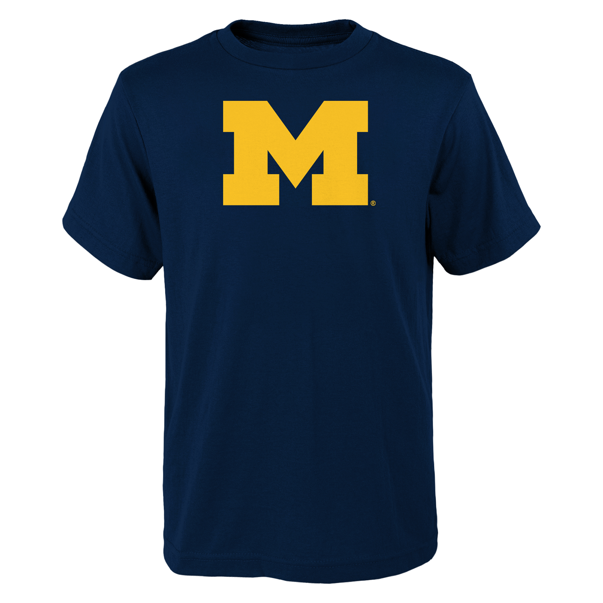 Youth Outerstuff Navy Michigan Wolverines Primary Logo T-Shirt