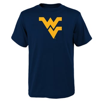 Youth Outerstuff Navy West Virginia Mountaineers Primary Logo T-Shirt