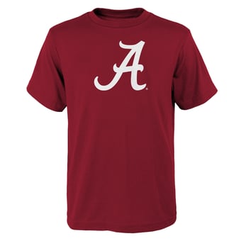 Youth Outerstuff Crimson Alabama Crimson Tide Primary Logo T-Shirt
