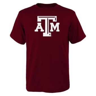 Youth Outerstuff Maroon Texas A&M Aggies Primary Logo T-Shirt