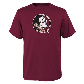 Youth Outerstuff Garnet Florida State Seminoles Primary Logo T-Shirt