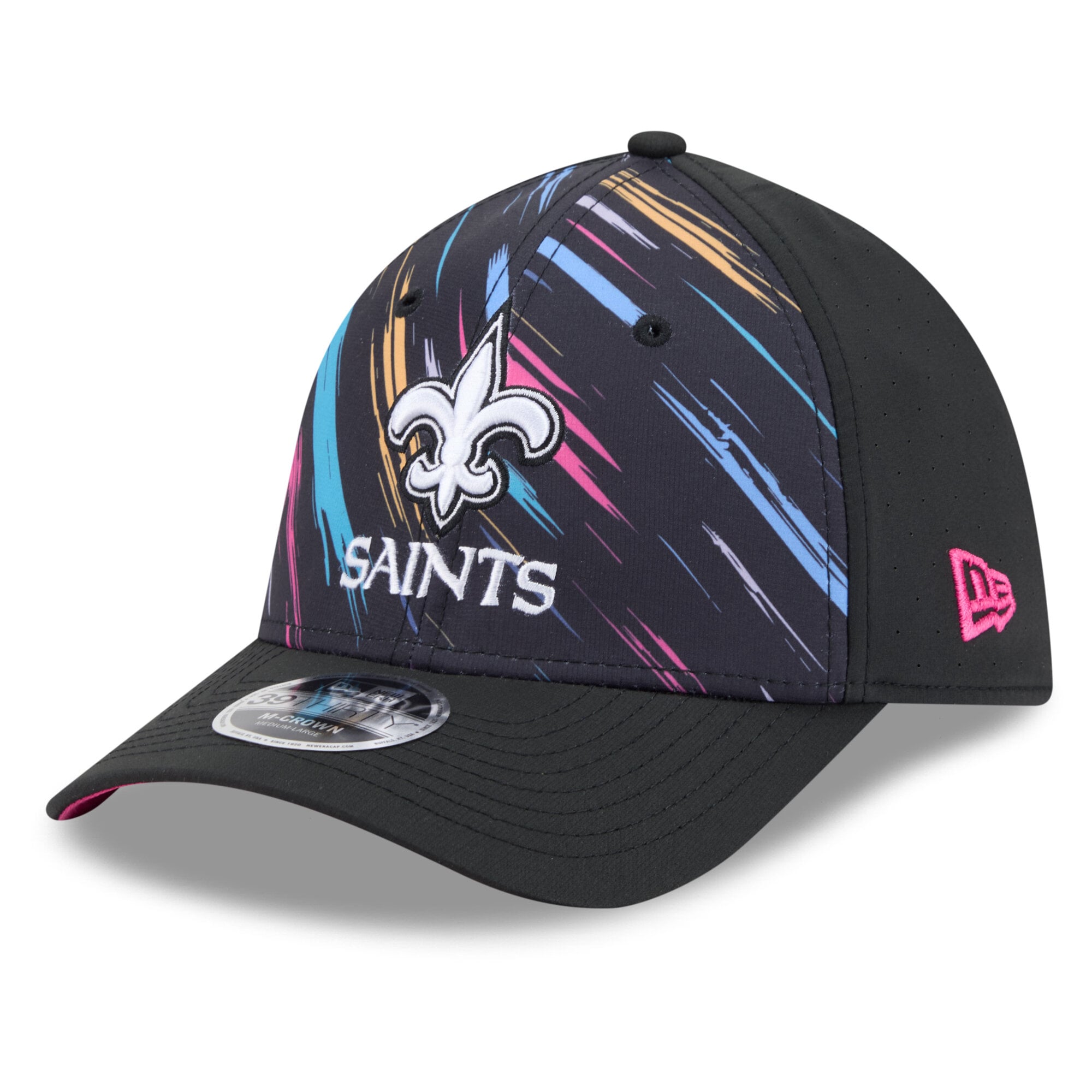 New Orleans Saints New Era 2026 Crucial Catch 39THIRTY Cap
