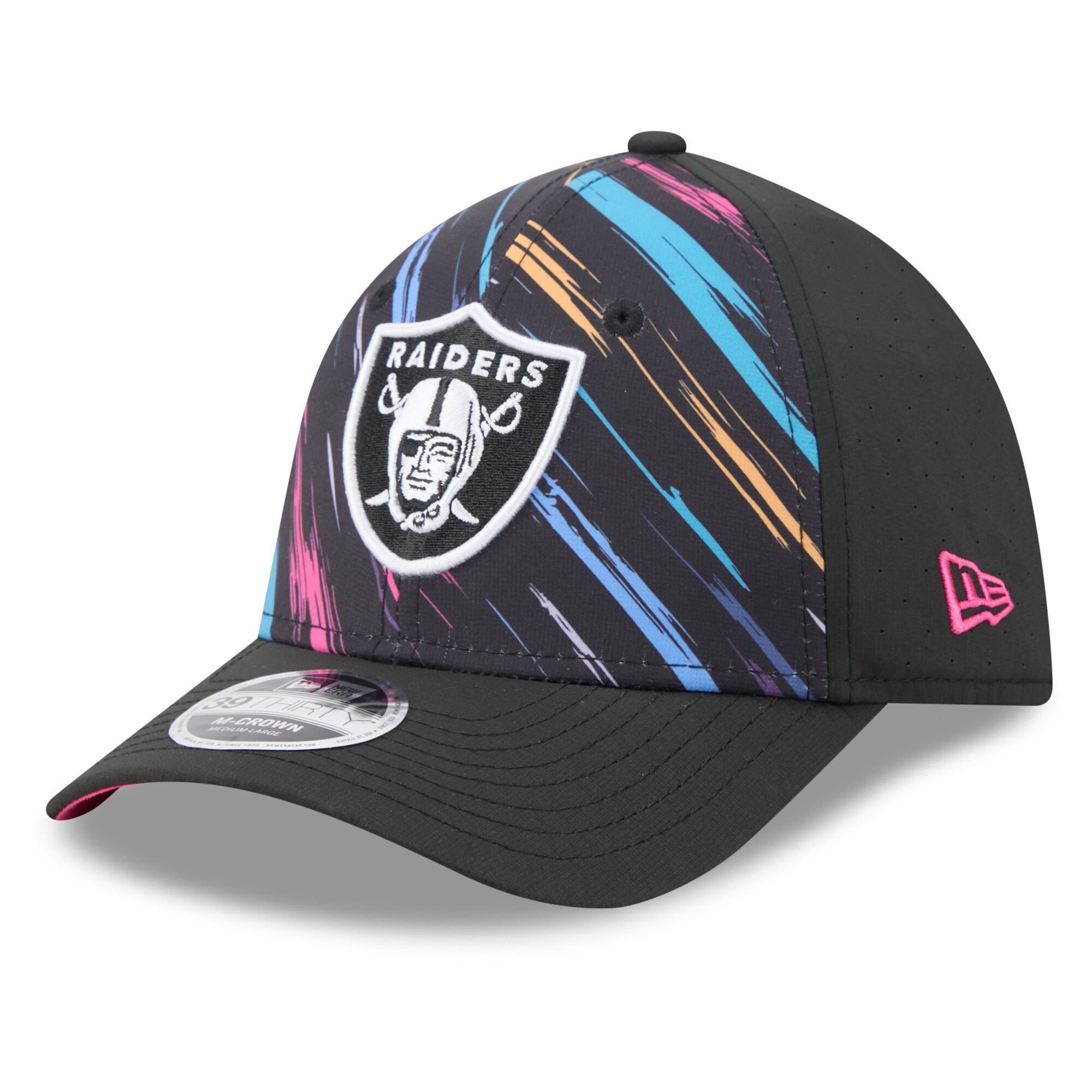 Las Vegas Raiders New Era 2026 Crucial Catch 39THIRTY Cap
