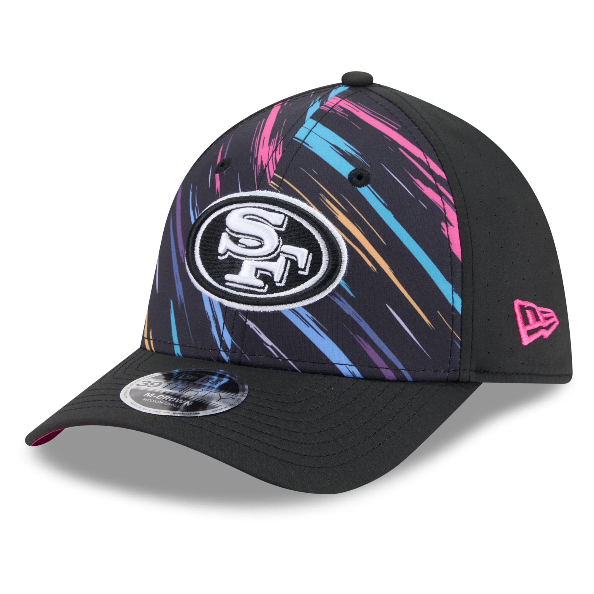 San Francisco 49ers New Era 2026 Crucial Catch 39THIRTY Cap