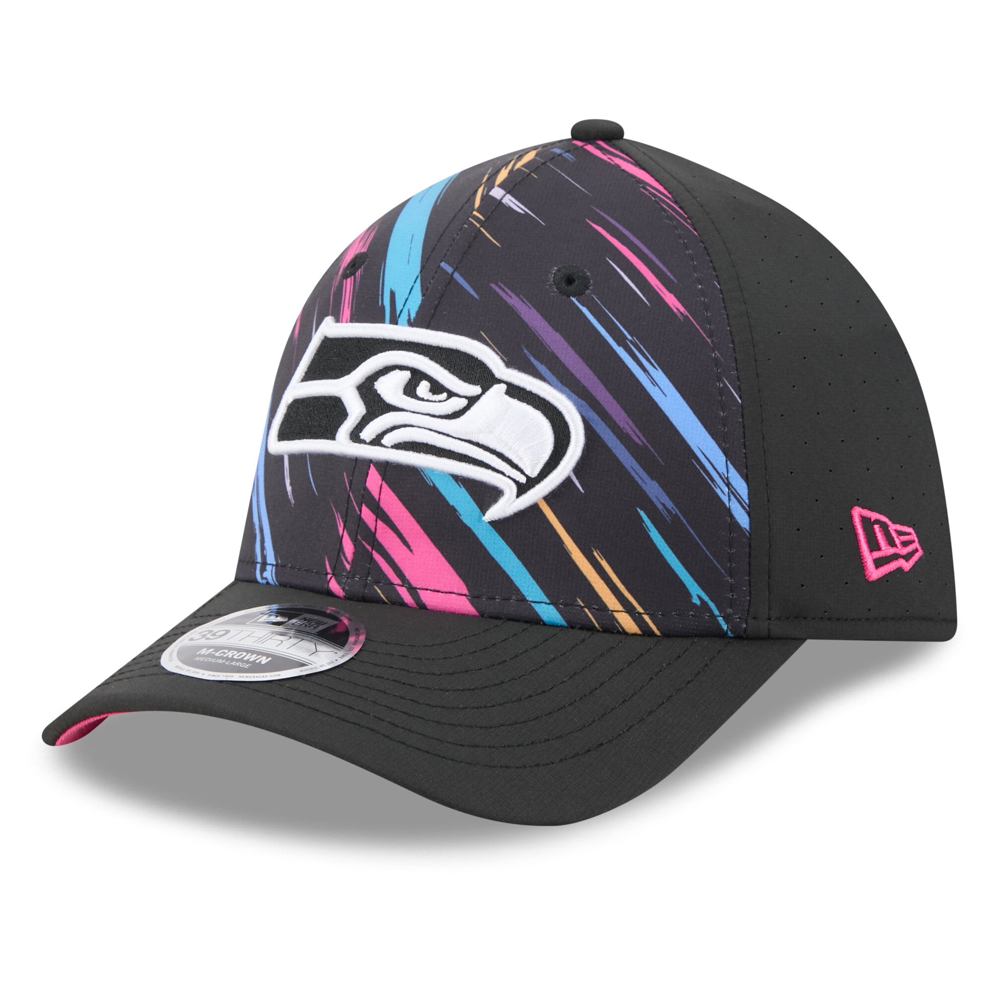 Seattle Seahawks New Era 2026 Crucial Catch 39THIRTY Cap