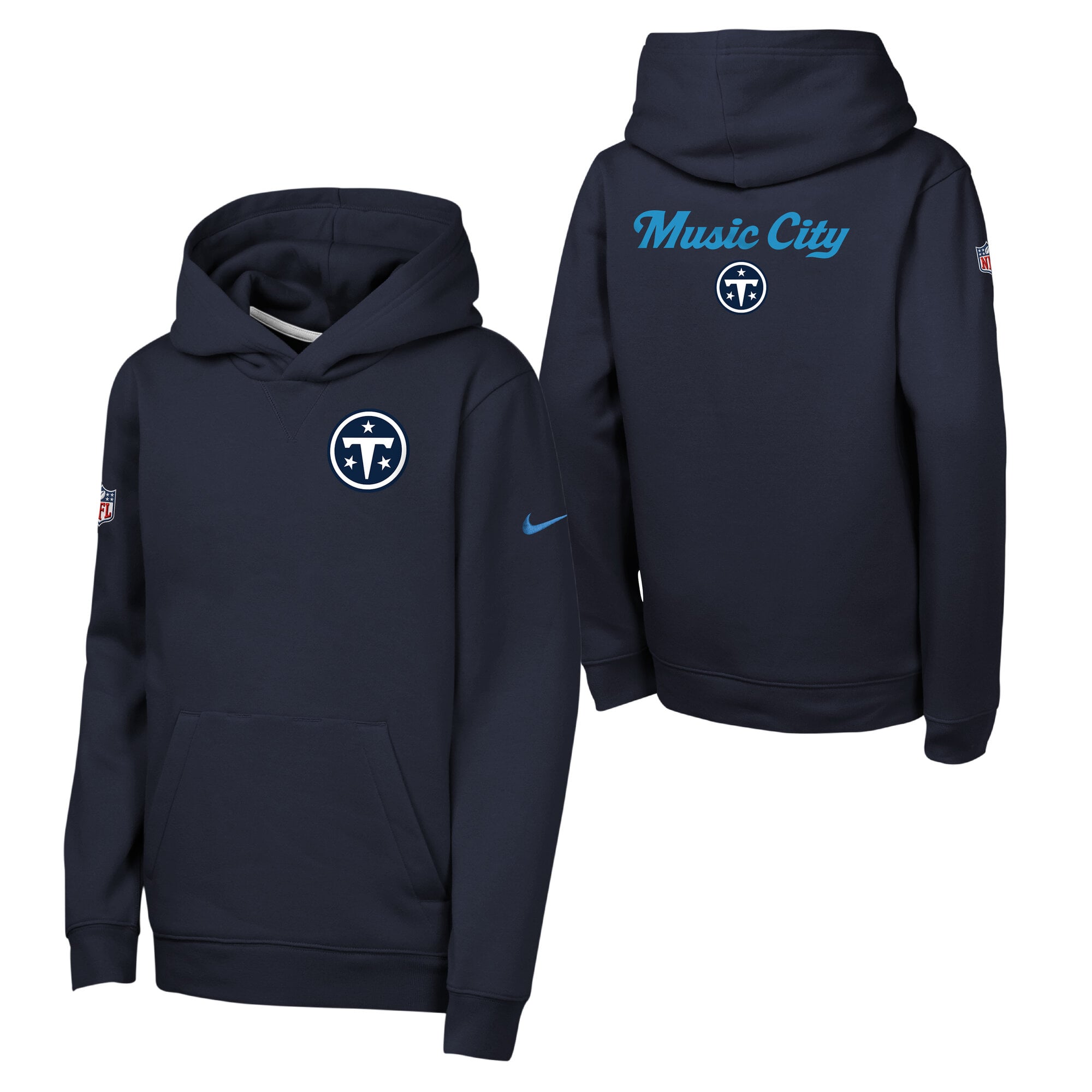 Sweat à capuche Tennessee Titans Rivalries Nike - Jeunes