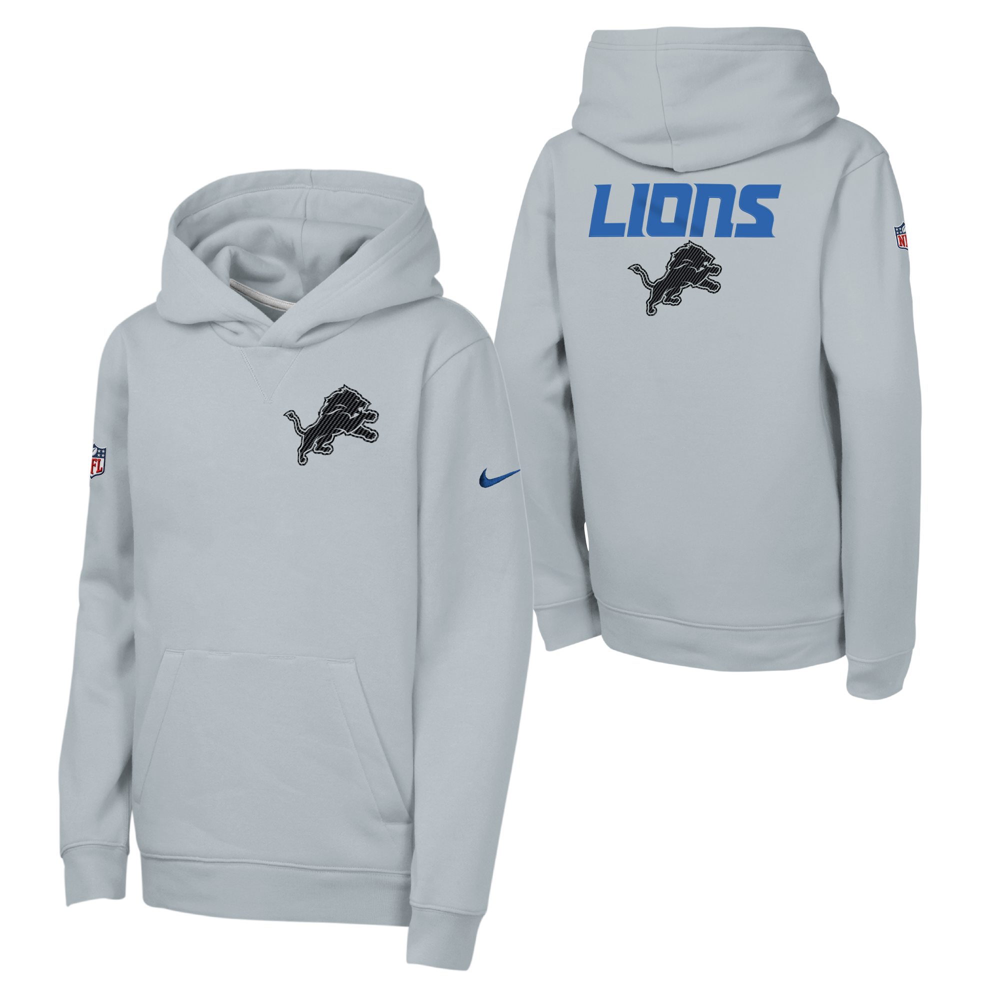 Sweat à capuche Detroit Lions Rivalries Nike - Jeunes