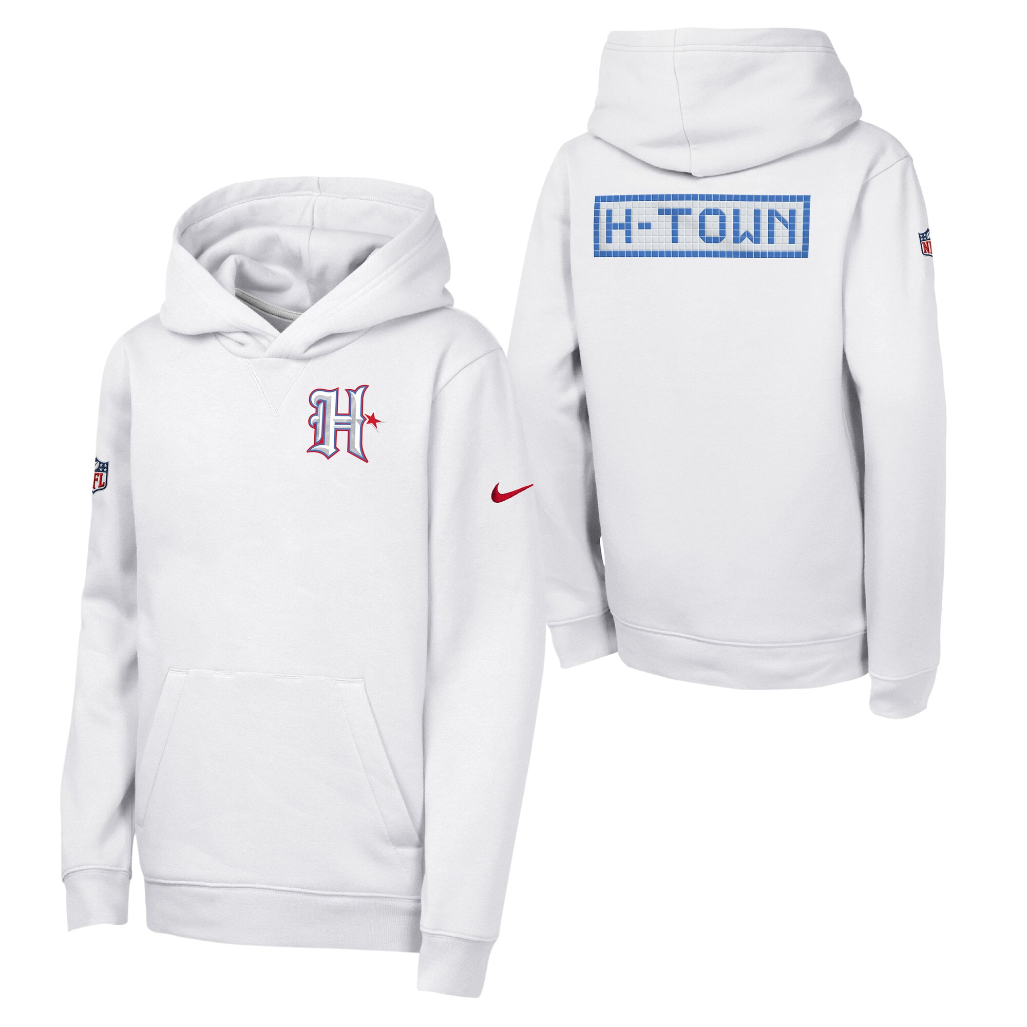 Sweat à capuche Houston Texans Rivalries Nike - Jeunes