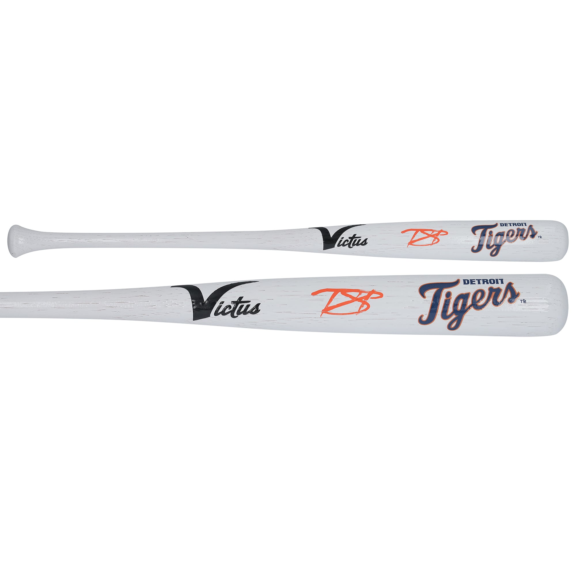Tarik Skubal Detroit Tigers Autographed White Victus Mini Bat