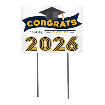 Jardine Cal Bears 18" x 24" Class of Yard Sign