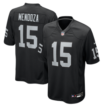 Men's Nike Black Las Vegas Raiders Fernando Mendoza Team Game Jersey
