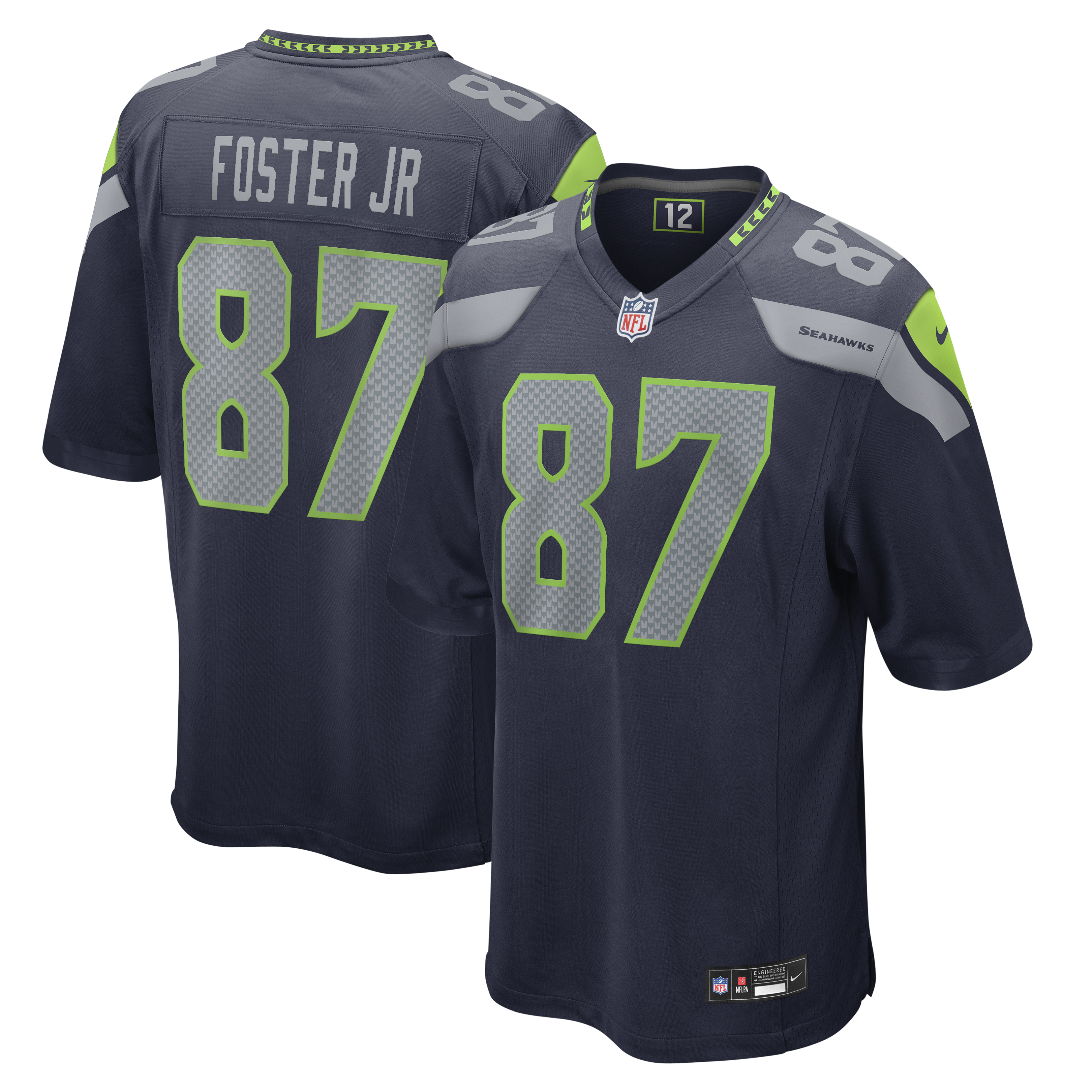 Men’s Nike Montorie Foster Jr Navy Seattle Seahawks Game Player Jersey Men’s Nike Montorie Foster Jr Navy Seattle Seahawks Game Player Jersey