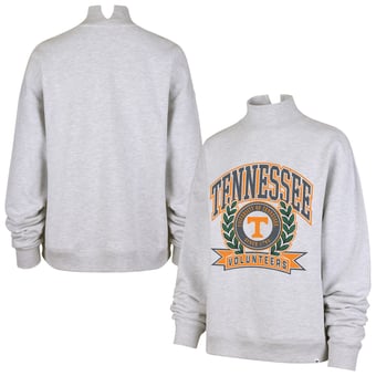 Women's '47  Gray Tennessee Volunteers Laurel Arch Mock Neck Sweatshirt
