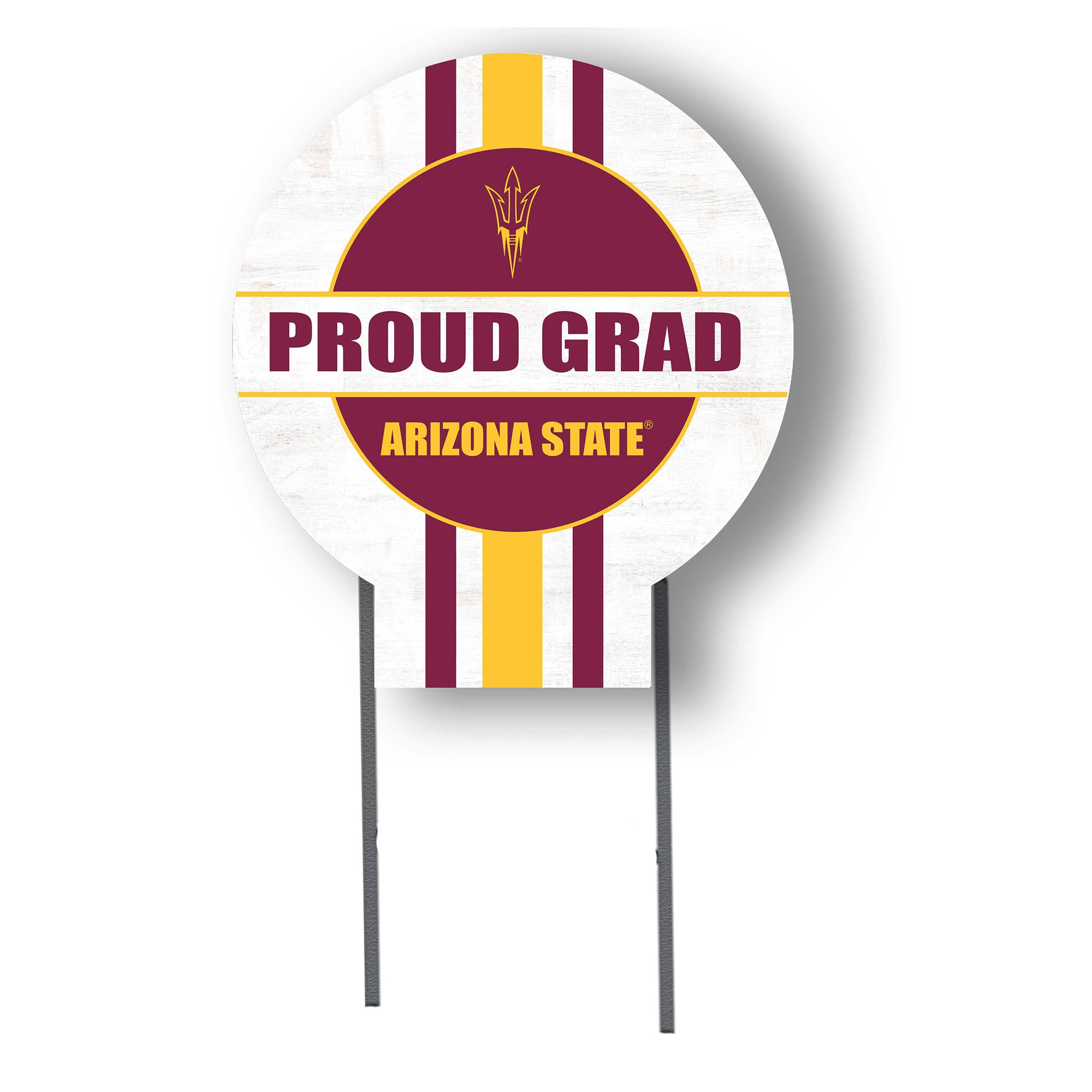 Jardine Arizona State Sun Devils 20" x 20" Proud Grad Circle Yard Sign with Stakes