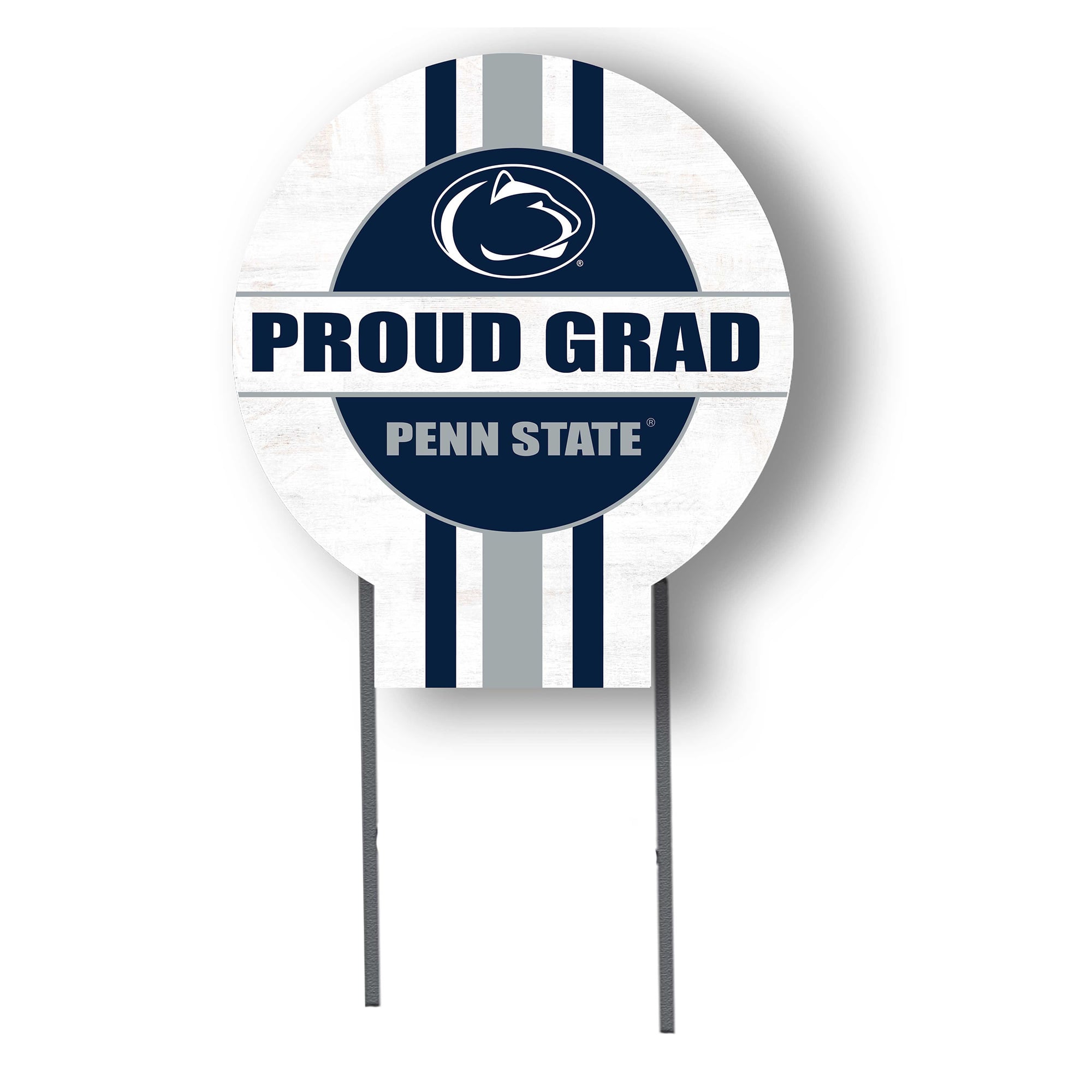 Jardine Penn State Nittany Lions 20" x 20" Proud Grad Circle Yard Sign with Stakes