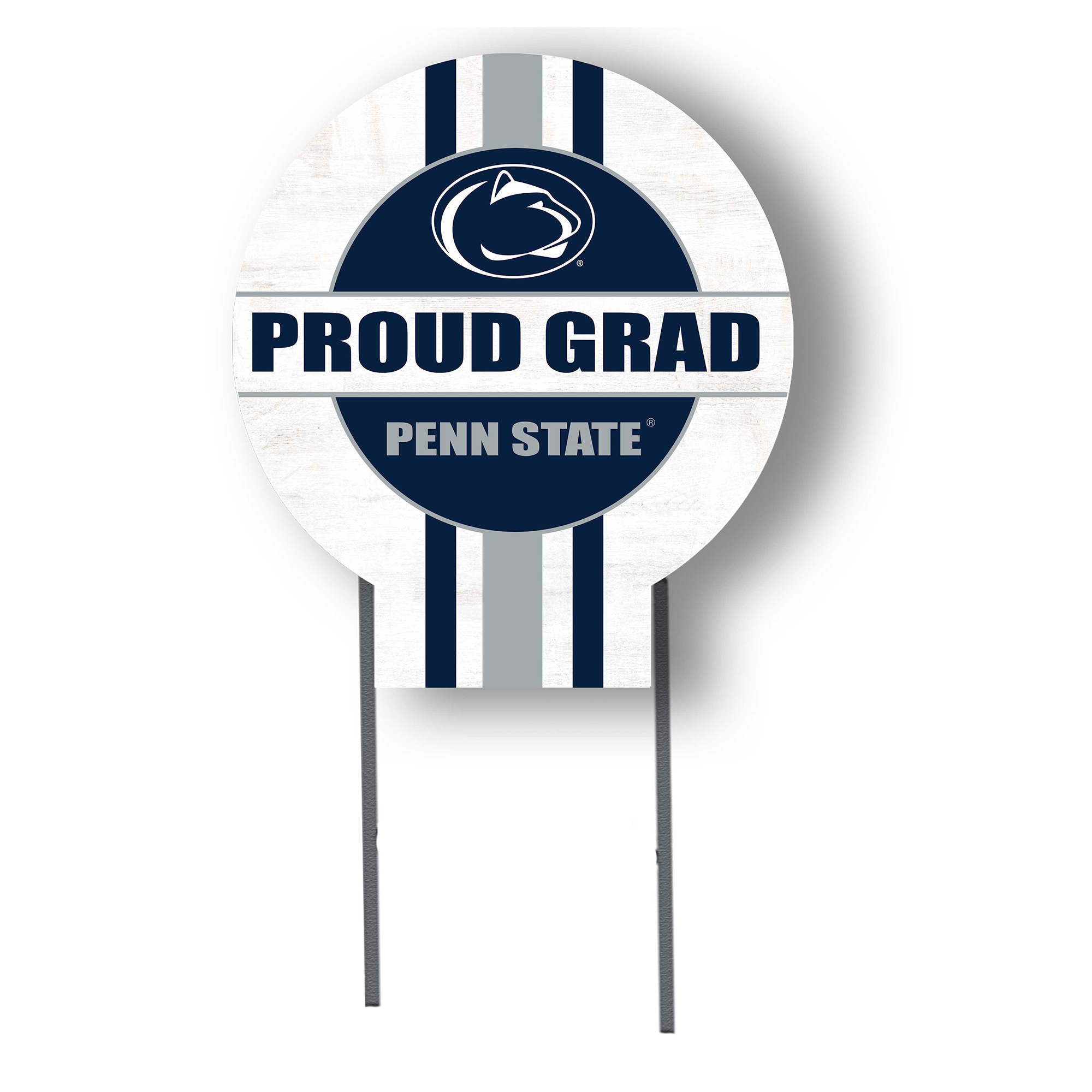 Jardine Penn State Nittany Lions 20″ x 20″ Proud Grad Circle Yard Sign with Stakes Jardine Penn State Nittany Lions 20″ x 20″ Proud Grad Circle Yard Sign with Stakes