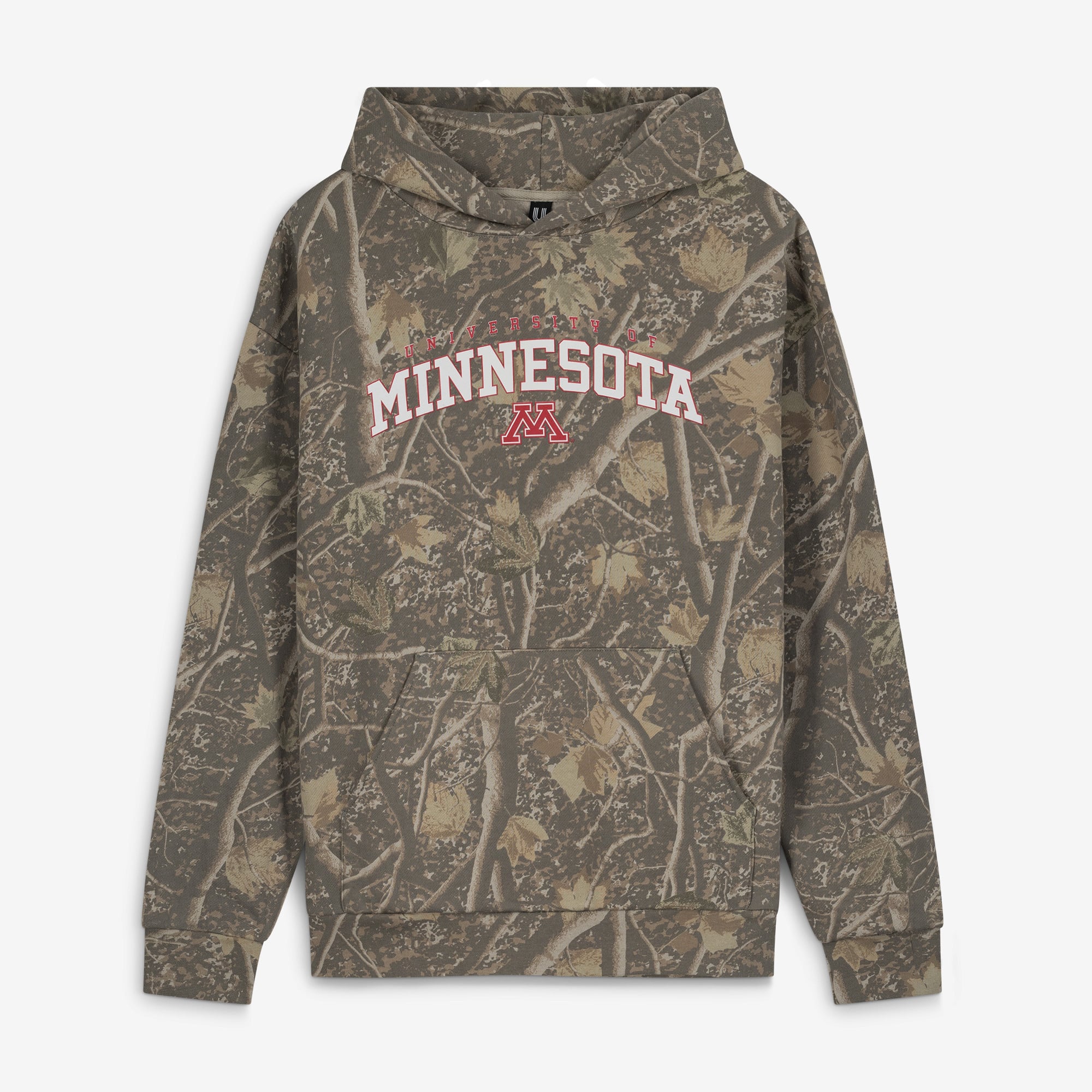 Men's Uscape Apparel  Camo Minnesota Golden Gophers Back Bay Fleece Hoodie