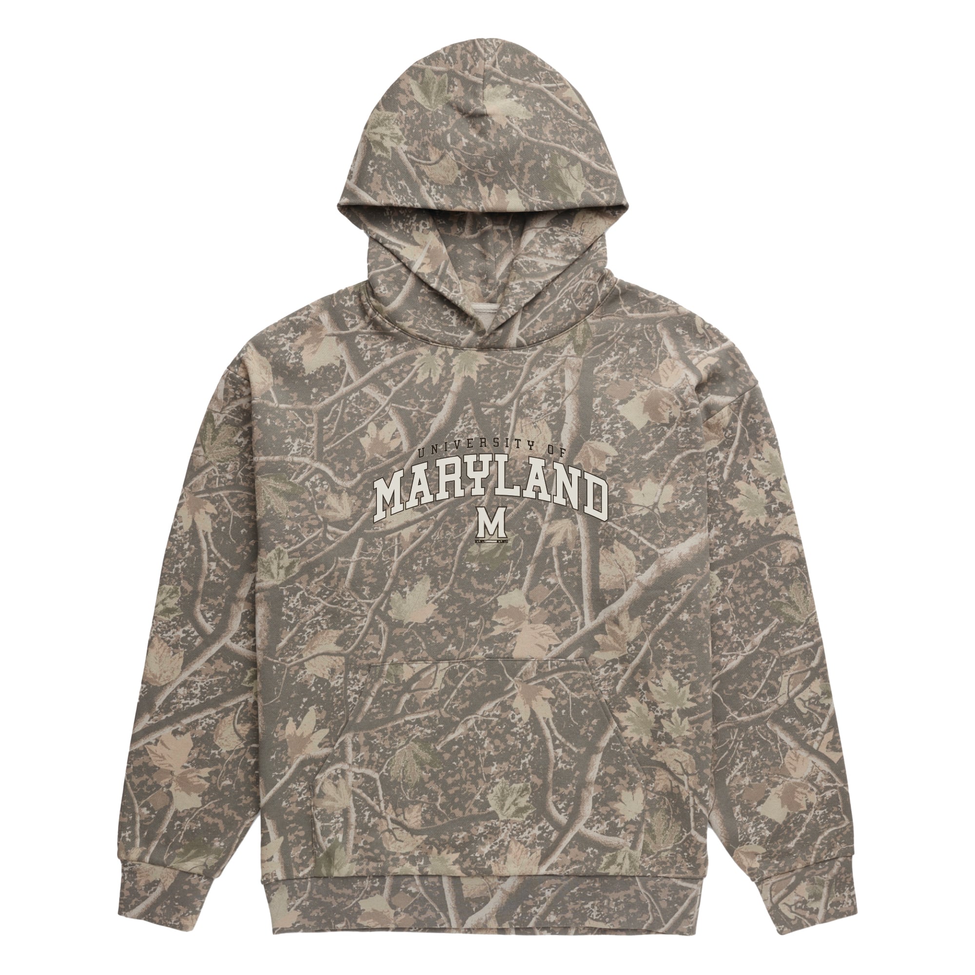 Men's Uscape Apparel  Camo Maryland Terrapins Back Bay Fleece Hoodie