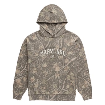 Men's Uscape Apparel  Camo Maryland Terrapins Back Bay Fleece Hoodie