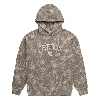 Men's Uscape Apparel Camo Oregon Ducks Back Bay Fleece Hoodie
