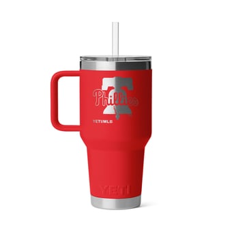 YETI Philadelphia Phillies 35oz. Rambler 2.0 Straw Mug