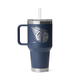 YETI Cleveland Guardians 35oz. Rambler 2.0 Straw Mug