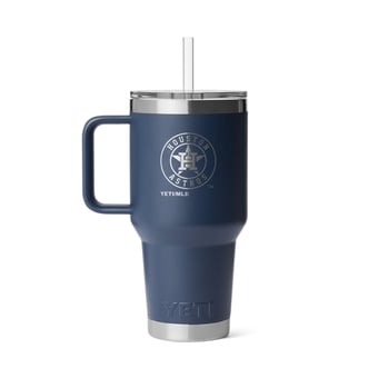YETI Houston Astros 35oz. Rambler 2.0 Straw Mug
