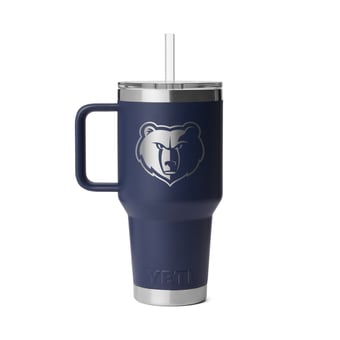 YETI Memphis Grizzlies 35oz. Rambler 2.0 Straw Mug