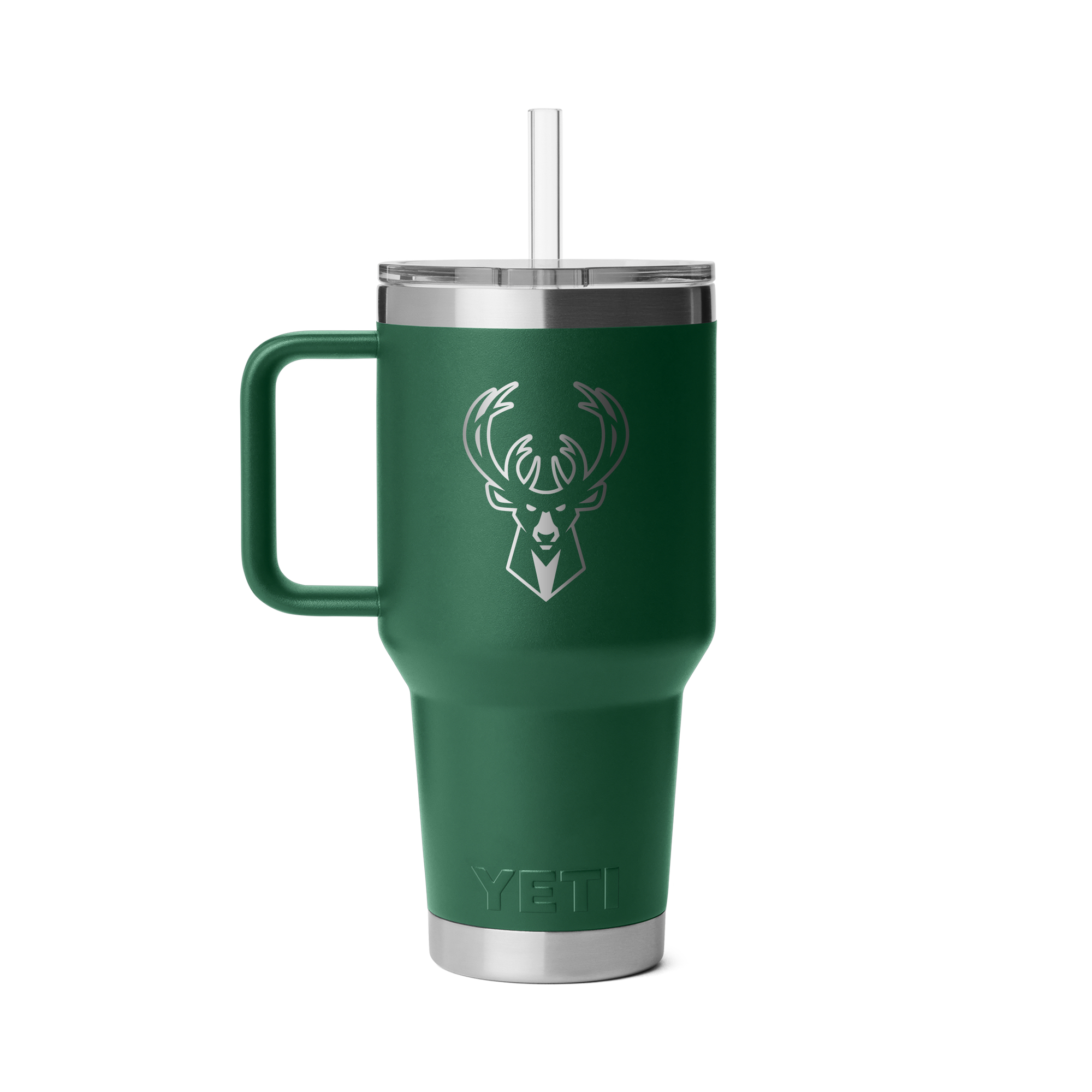 YETI Milwaukee Bucks 35oz. Rambler 2.0 Straw Mug