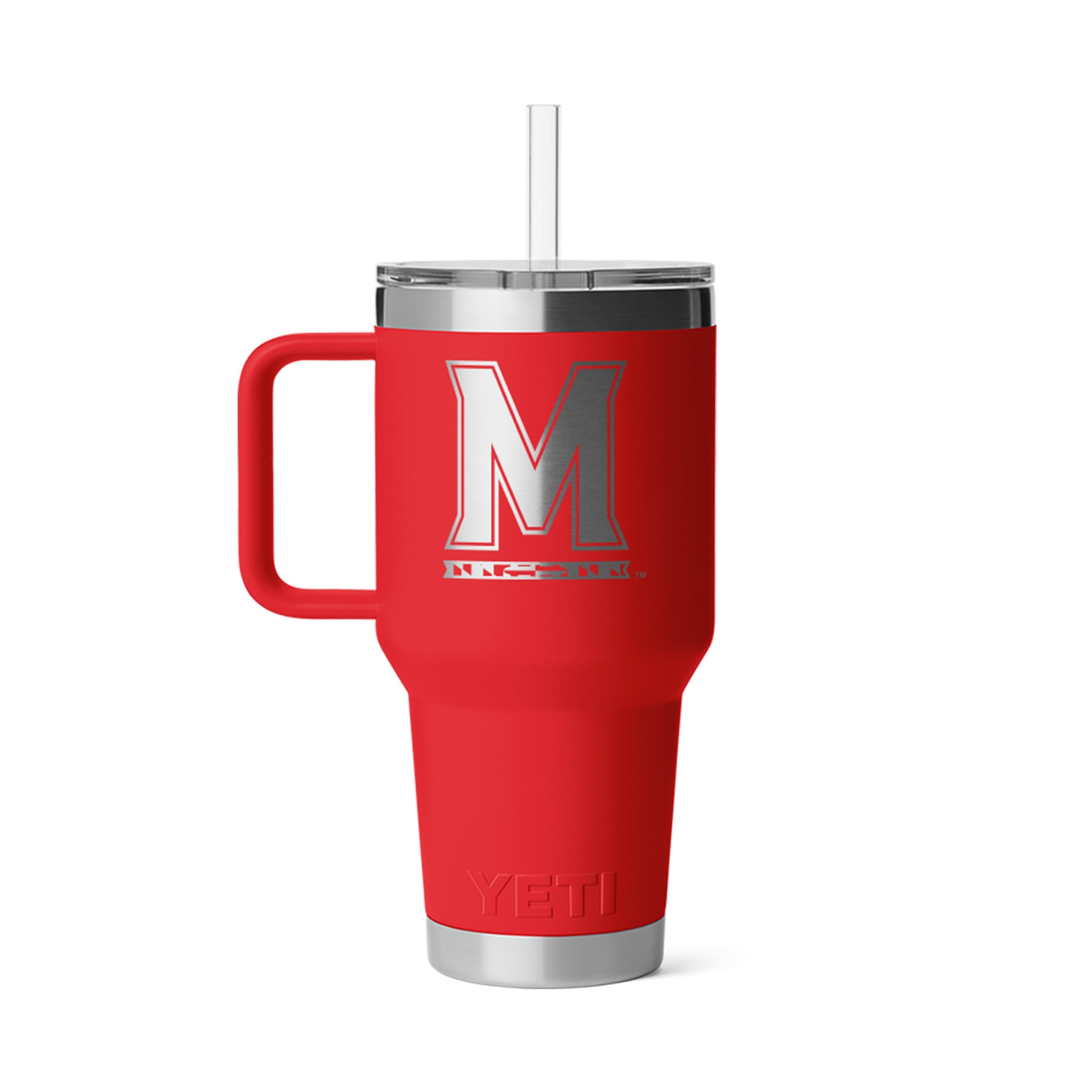 YETI Maryland Terrapins 35oz. Rambler 2.0 Straw Mug