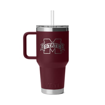 YETI Mississippi State Bulldogs 35oz. Rambler 2.0 Straw Mug
