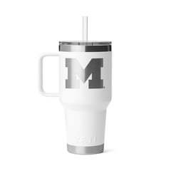 YETI Michigan Wolverines 35oz. Rambler 2.0 Straw Mug
