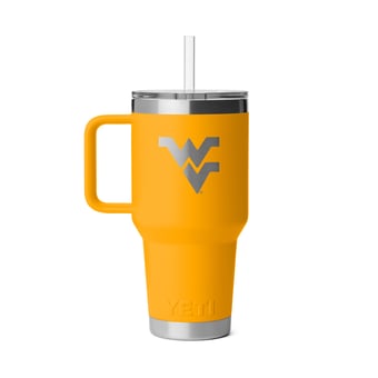 YETI West Virginia Mountaineers 35oz. Rambler 2.0 Straw Mug