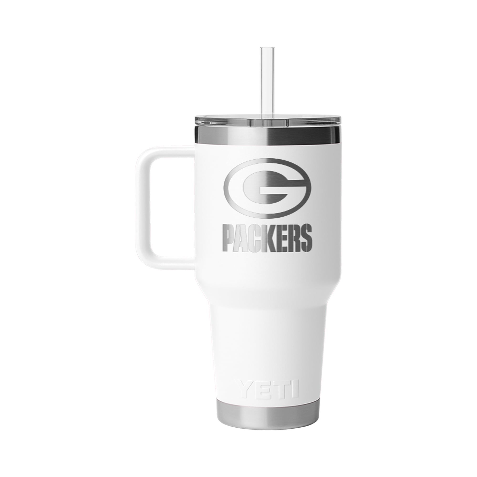 YETI Green Bay Packers 35oz. Rambler 2.0 Straw Mug