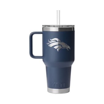 YETI Denver Broncos 35oz. Rambler 2.0 Straw Mug