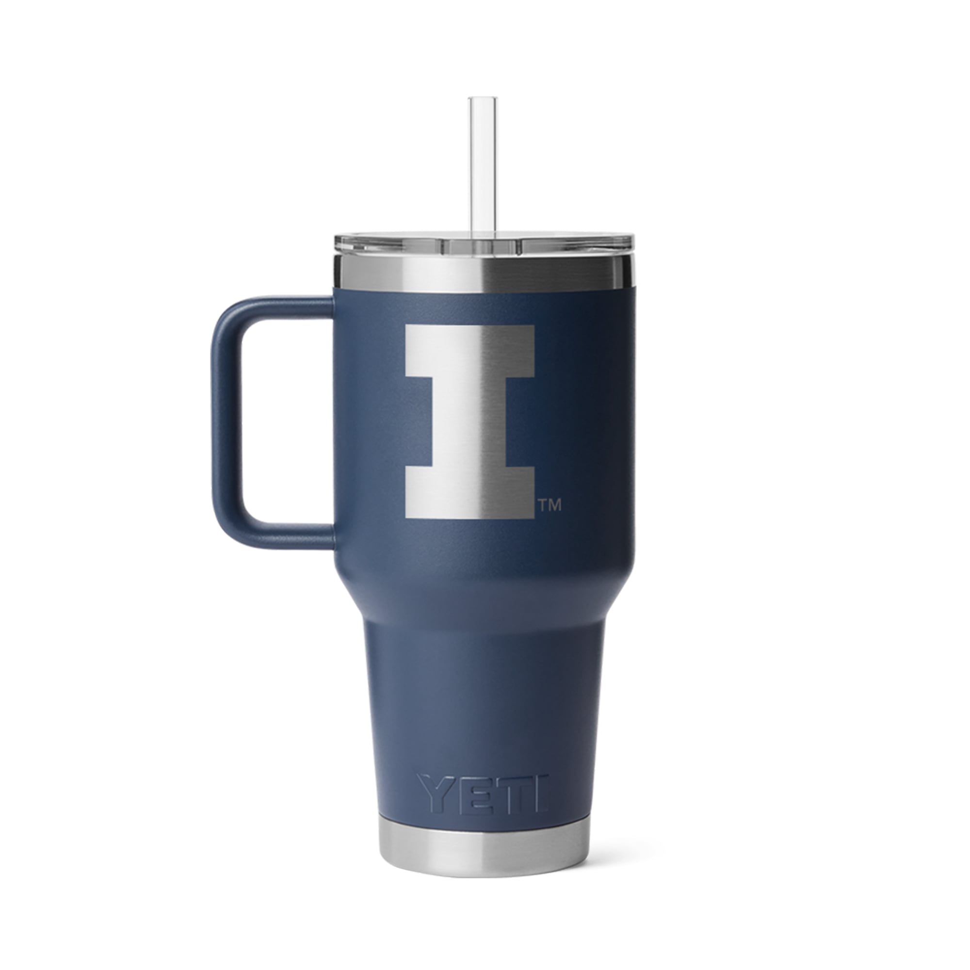 YETI Illinois Fighting Illini 35oz. Rambler 2.0 Straw Mug