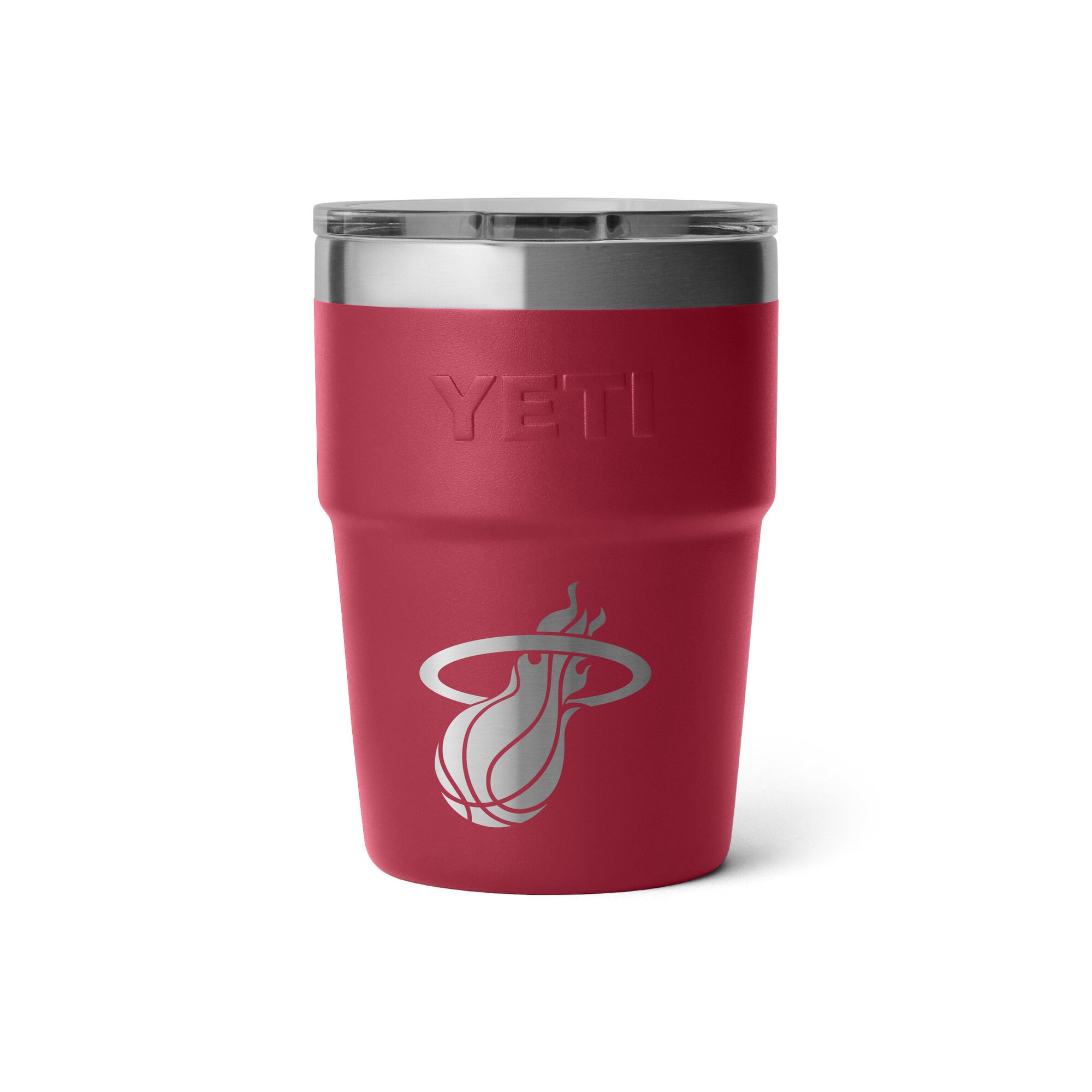 YETI Miami Heat 16oz. Rambler Stackable Cup with MagSlider Lid