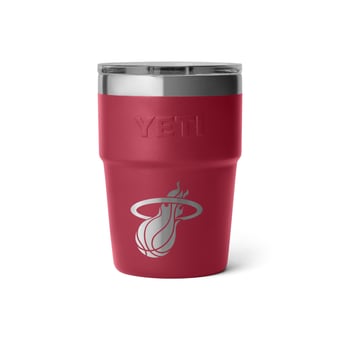 YETI Miami Heat 16oz. Rambler Stackable Cup with MagSlider Lid