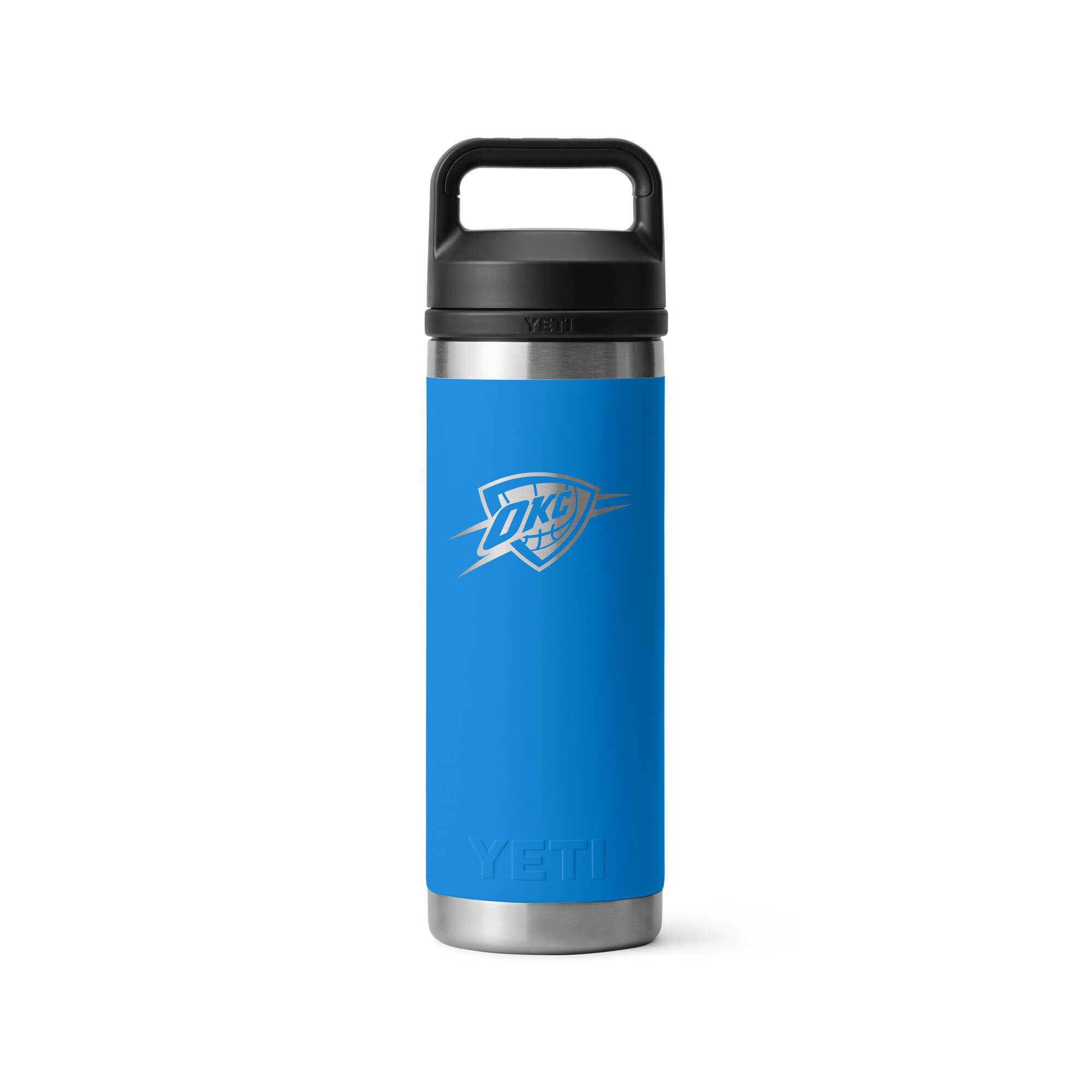 YETI Oklahoma City Thunder 18oz. Rambler Chug Water Bottle