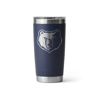 YETI  Memphis Grizzlies 20oz. Rambler Tumbler with Magslider Lid