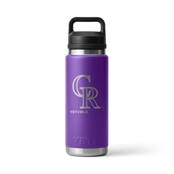 YETI Colorado Rockies 26oz. Rambler Chug Water Bottle