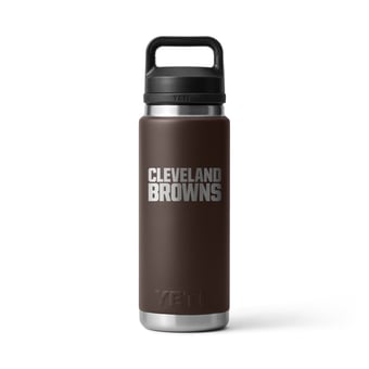 YETI Cleveland Browns 26oz. Rambler Chug Water Bottle