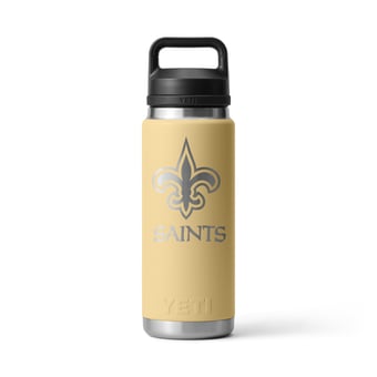 YETI New Orleans Saints 26oz. Rambler Chug Water Bottle